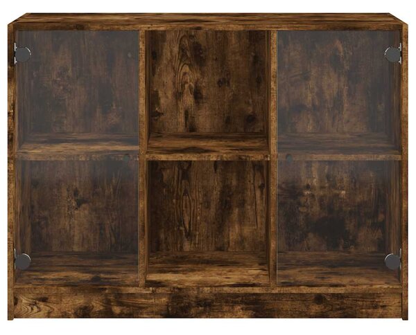 Příborník kouřový dub 102 x 37 x 75,5 cm kompozitní dřevo 3295875