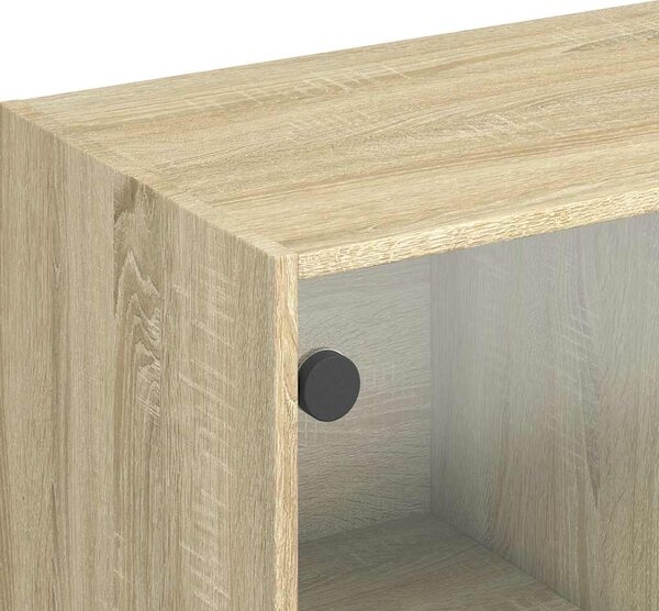 Příborník dub sonoma 102 x 37 x 75,5 cm kompozitní dřevo 3295873