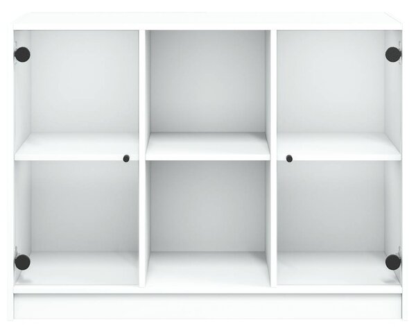 Příborník bílý 102 x 37 x 75,5 cm kompozitní dřevo 3295871