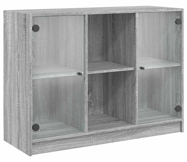 Příborník šedý sonoma 102 x 37 x 75,5 cm kompozitní dřevo 3295876