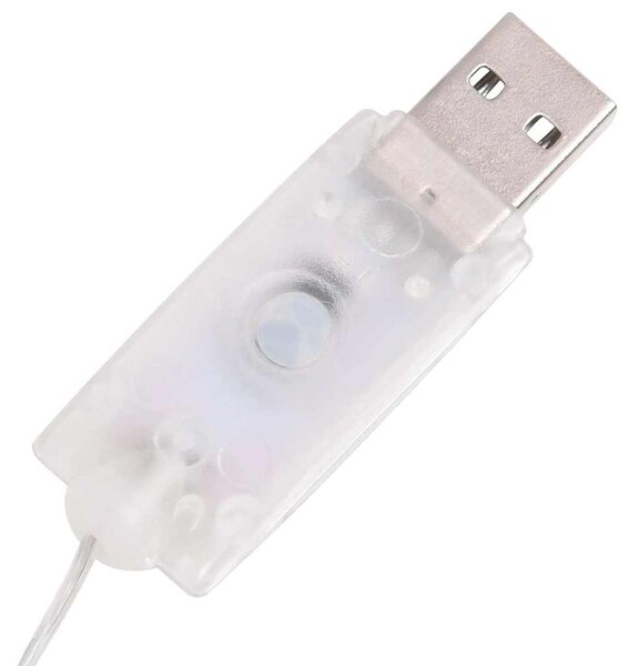 Dekorativní vánoční sněhulák s LED luxusní tkanina 180 cm 329762