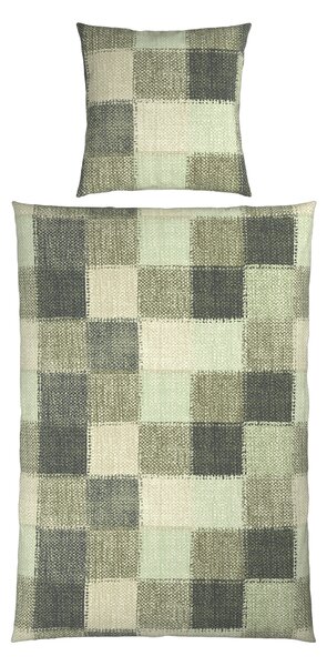 POVLEČENÍ, flanel, zelená, 135/200 cm Novel - Online Only povlečení, Online Only