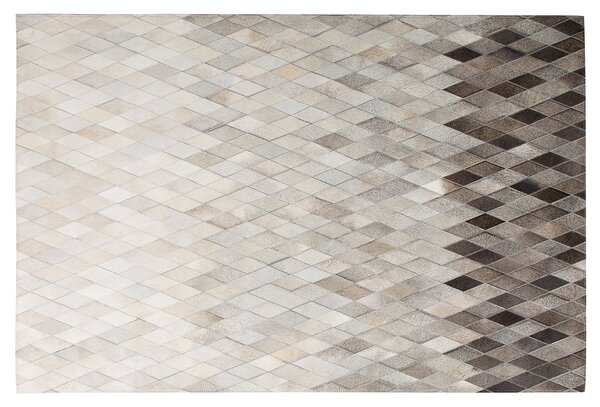 Koberec MALDAN Béžová 140 x 200 cm Kůže