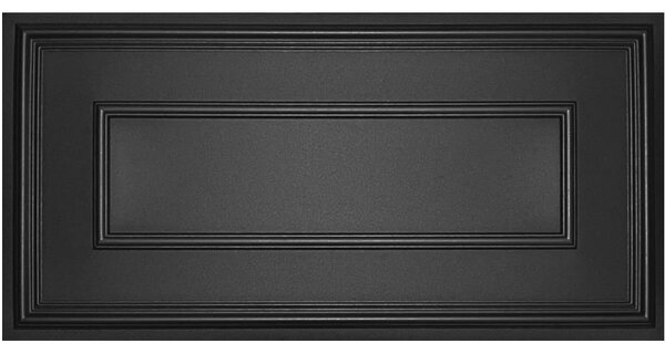 3D panel XPS 2803000095, cena za kus, rozměr 100 cm x 50 cm, obklad černý, IMPOL TRADE