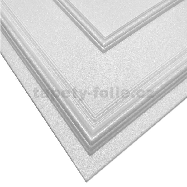 3D panel XPS 2803000096, cena za kus, rozměr 100 cm x 50 cm, obklad bílý, IMPOL TRADE