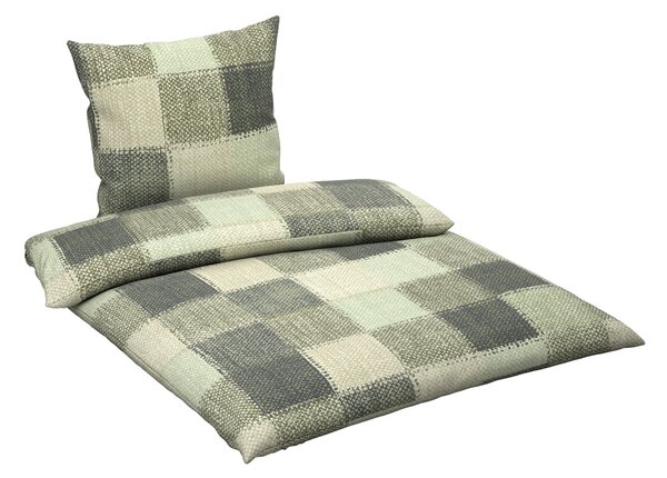 POVLEČENÍ, flanel, zelená, 135/200 cm Novel - Online Only povlečení, Online Only
