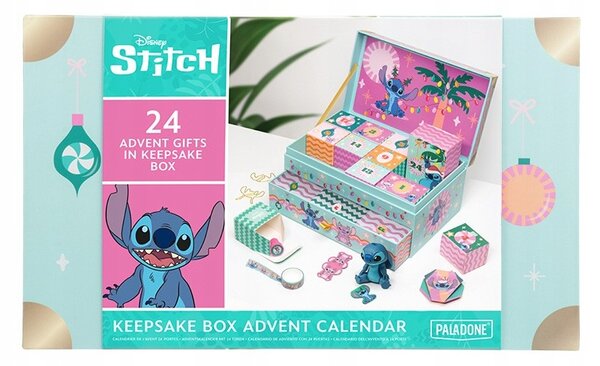 Vánoční adventní kalendář Stitch box