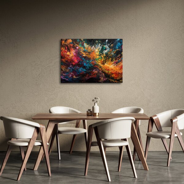 Obraz - Barevná abstrakce II. (70x50 cm)