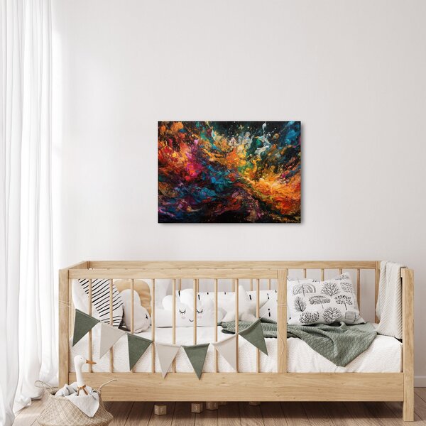 Obraz - Barevná abstrakce II. (70x50 cm)