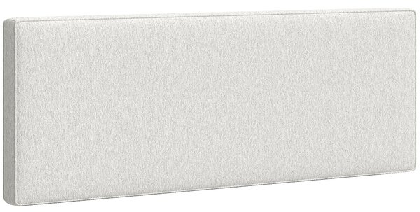 HOMCOM čalouněné plovoucí čelo postele s lněným vzhledem, 160 × 60 cm (krémové) | Aosom