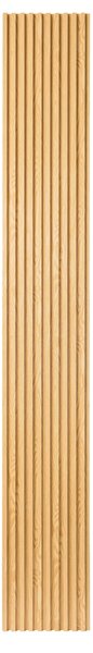 WPC Obkladový panel - Lamela vystouplá, Světle hnědá, 2900x210x20 mm