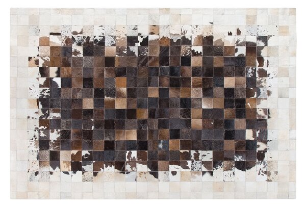 Koberec OKCULU Hnědá 140 x 200 cm Kůže
