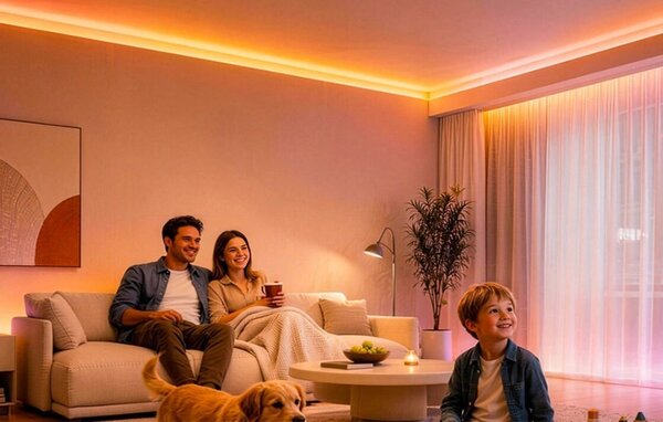 LED pásek Lepro 5M vícebarevný WiFi Bluetooth s hlasovým ovládáním