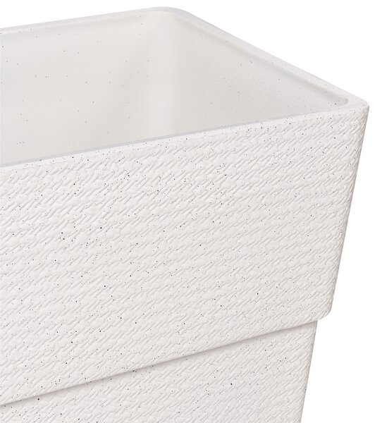 Sada 2 květináčů NIGELLIA 42 cm Krémově bílá