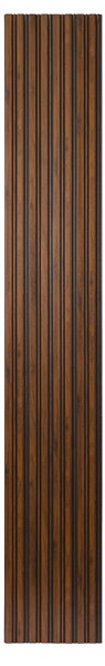 WPC Obkladový panel - Lamela plochá, Tmavě hnědá, 2900x120x12 mm