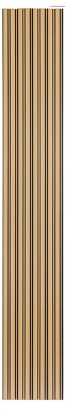 WPC Obkladový panel - Lamela plochá, Světle hnědá, 2900x120x12 mm