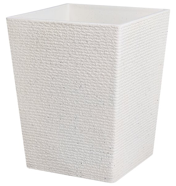 Sada 2 květináčů CYRODALIS 42 cm Bílá