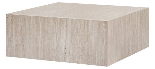 Konferenční stolek PRIZMA 90x90 cm béžová