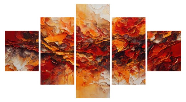 Obraz - Abstrakce (125x70 cm)
