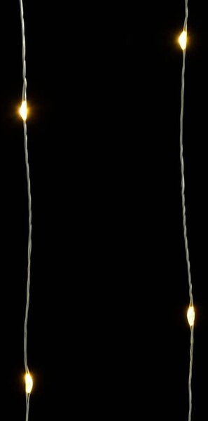 Světelný LED řetěz se 150 LED diodami teplý bílý 15 m 330048
