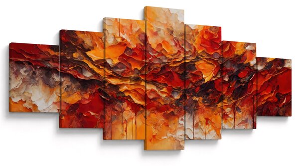 Obraz - Abstrakce (210x100 cm)