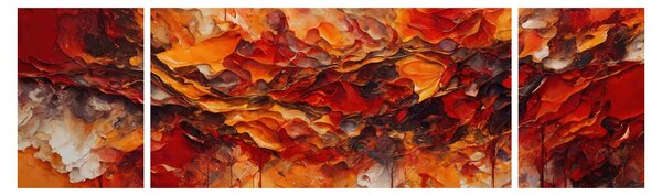 Obraz - Abstrakce (170x50 cm)