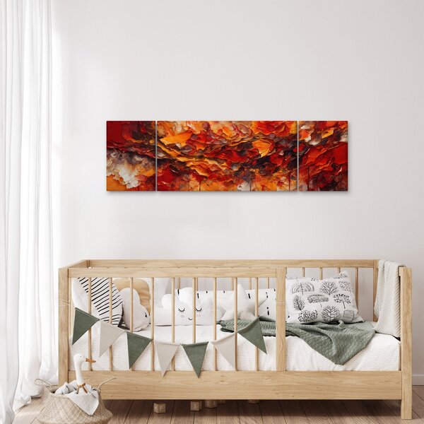 Obraz - Abstrakce (170x50 cm)