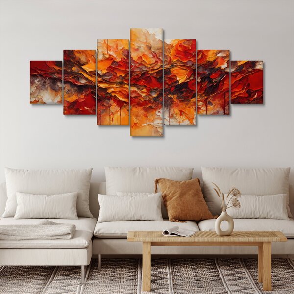 Obraz - Abstrakce (210x100 cm)