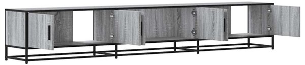 TV skříňka šedá sonoma 240 x 35 x 41 cm kompozitní dřevo 3300798