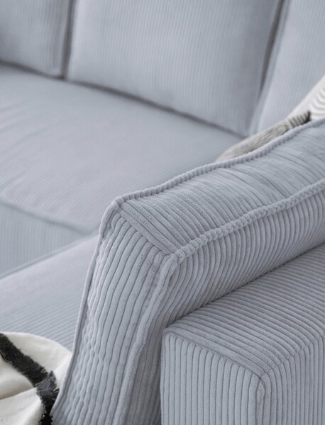 SEDACÍ SOUPRAVA, textil, světle šedá MID.YOU - Sedací soupravy, Online Only