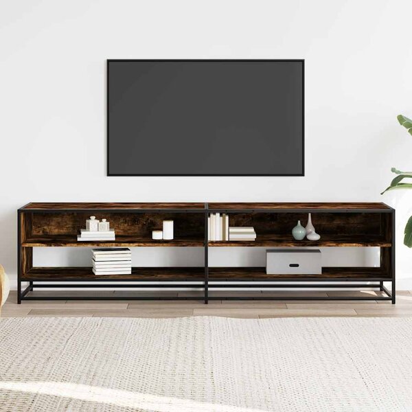 TV skříňka kouřový dub 180,5 x 40 x 46 cm kompozitní dřevo 3300802