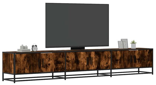 TV skříňka kouřový dub 240 x 35 x 41 cm kompozitní dřevo 3300797