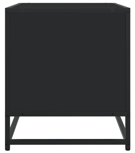 TV skříňka černá 180 x 40 x 46 cm kompozitní dřevo 3300805