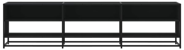 TV skříňka černá 180 x 40 x 46 cm kompozitní dřevo 3300805