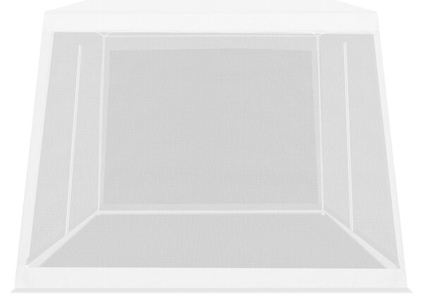 Aga Zahradní altán s moskytiérou 2,4x3 m Bílý