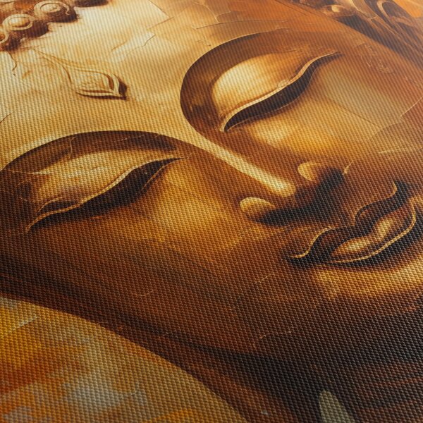 Obraz - Buddha, olejomalba (125x70 cm)