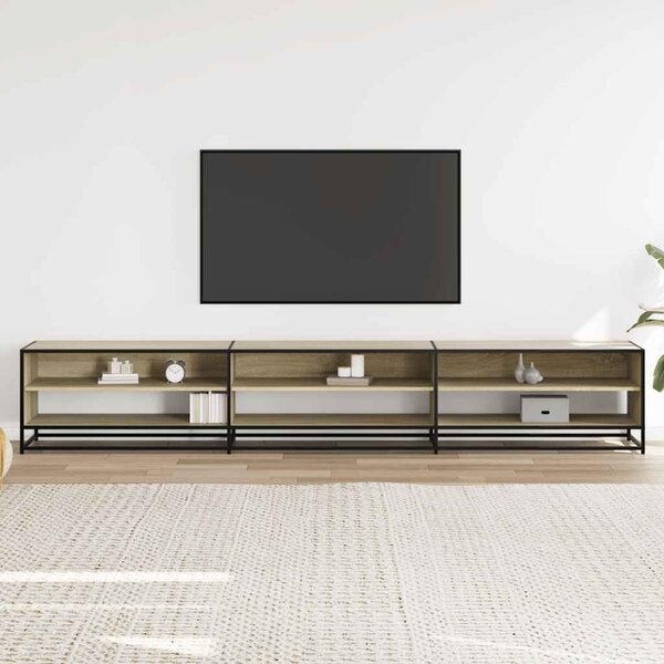 TV skříňka dub sonoma 270 x 40 x 46 cm kompozitní dřevo 3300811