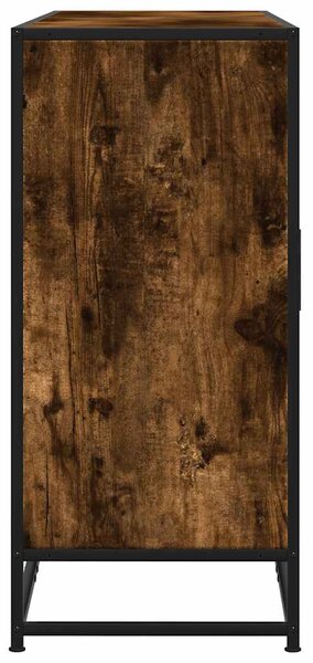 Příborník kouřový dub 134 x 35 x 76 cm kompozitní dřevo 3300817