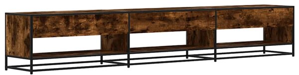 TV skříňka kouřový dub 270 x 40 x 46 cm kompozitní dřevo 3300812
