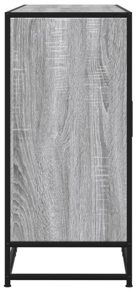Příborník šedý sonoma 134 x 35 x 76 cm kompozitní dřevo 3300818