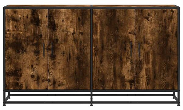 Příborník kouřový dub 134 x 35 x 76 cm kompozitní dřevo 3300817