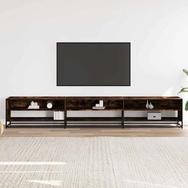 TV skříňka kouřový dub 270 x 40 x 46 cm kompozitní dřevo 3300812