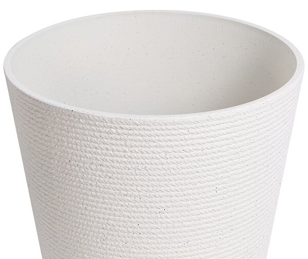 Sada 2 květináčů ARMERIA 50 cm Bílá