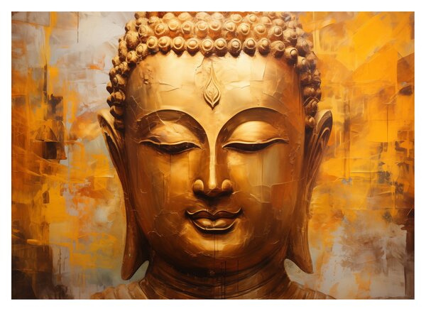 Obraz - Buddha, olejomalba (70x50 cm)