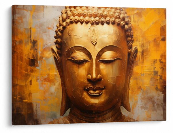 Obraz - Buddha, olejomalba (70x50 cm)