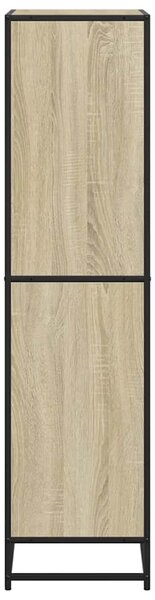 Knihovna dub sonoma 60 x 35 x 139 cm kompozitní dřevo 3300841