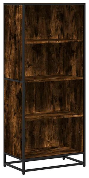 Knihovna kouřový dub 60 x 35 x 139 cm kompozitní dřevo 3300842