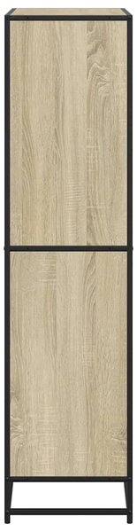 Knihovna dub sonoma 80,5 x 35 x 139 cm kompozitní dřevo 3300846