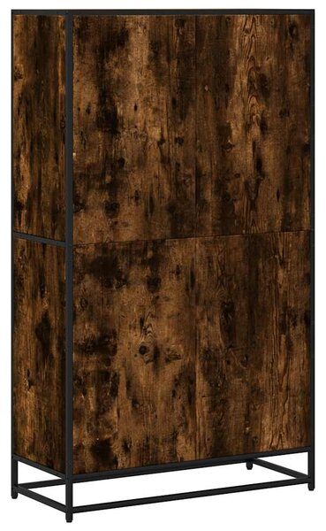 Knihovna kouřový dub 80,5 x 35 x 139 cm kompozitní dřevo 3300847