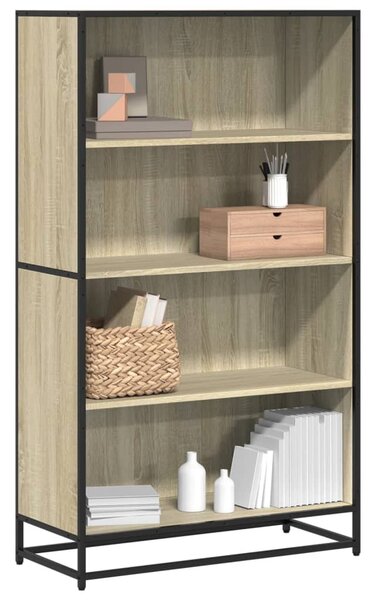 Knihovna dub sonoma 80,5 x 35 x 139 cm kompozitní dřevo 3300846